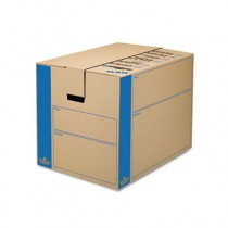 SmoothMove Moving Storage Box, Extra Strength, Large, 18w x 18d x 24h, Kraft