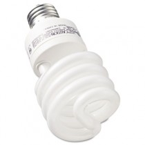 Compact Fluorescent Bulb, 26 Watt, T3 Spiral, Soft White