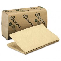 1-Fold Paper Towel, 10-1/4 x 9-1/4, Brown