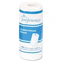 Perforated Paper Towel, 8-7/8 x 11, White