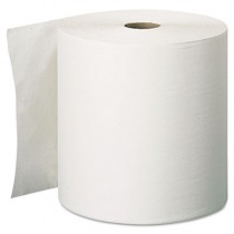 Two-Ply Premium High-Capacity Roll Towels, 7.87" x 600', White