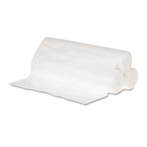 High-Density Can Liner, 43 x 46, 56-Gallon, 13 Micron Equivalent, Clear