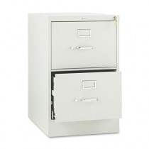 510 Series Two-Drawer, Full-Suspension File, Legal, 29h x25d, Light Gray