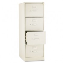 510 Series Four-Drawer Full-Suspension File, Legal, 52h x25d, Putty