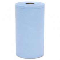 Prism Scrim Reinforced Wipers, 4-ply, 9.75 x 275 ft Roll, Blue