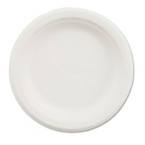 Paper Dinnerware, Plate, 6" Diameter, White
