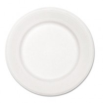 Paper Dinnerware, Plate, 10-1/2" Diameter, White