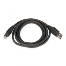 USB Cable, 6 ft, Black