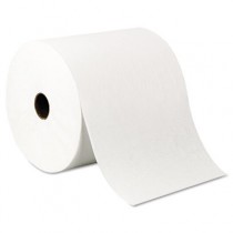 SCOTT Hard Roll Towels, 8"x1000 ft, Recycled, White