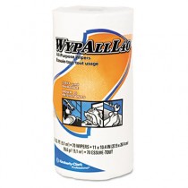 WYPALL L40 Cloth-Like Wipes, 10 2/5 x 11, White