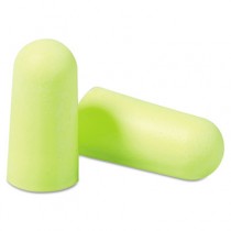 E-A-Rsoft Yellow Neon Soft Foam Earplugs, Uncorded, Regular Size, 200/Box