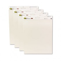 Self-Stick Easel Pad, 25 x 30, White, 4 30-Sheet Pads/Carton