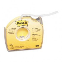 Labeling & Cover-Up Tape, Non-Refillable, 1/3" x 700" Roll