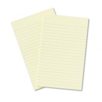 Original Notes, 5 x 8, Lined, Canary Yellow, 2 50-Sheet Pads/Pack