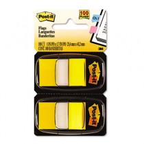Marking Flags in Dispensers, Yellow, 12 50-Flag Dispensers/Pack