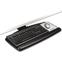 Easy Adjust Keyboard Tray, 25-1/2 x 11-1/2, Black