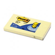 Pop-Up Note Refill, 3 x 5, Canary Yellow, 100 Sheets