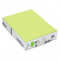 BriteHue Multipurpose Colored Paper, 20lb, 8 1/2 x 11, Ultra Lime, 500 Shts/Rm