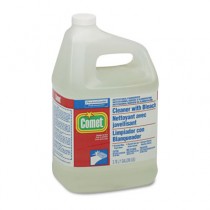Cleaner w/Bleach, Liquid, 1gal Bottle