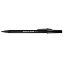 Ballpoint Stick Pen, Black Ink, Medium, 60 per Pack