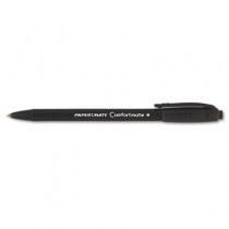 ComfortMate Ballpoint Retractable Pen, Black Ink, Medium, Dozen