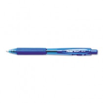 WOW! Ballpoint Retractable Pen, Blue Ink, Medium, Dozen