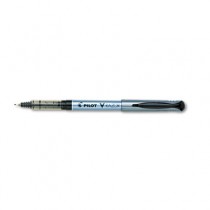 V Razor Point Porous Point Stick Liquid Pen, Black Ink, Extra Fine
