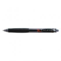 G-Knock BeGreen Gel Roller Ball Pen, Retractable, Black Ink, 0.7mm Fine, Dozen