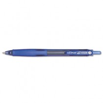 G-Knock BeGreen Gel Roller Ball Pen, Retractable, Blue Ink, 0.7mm Fine, Dozen