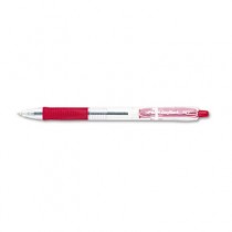 EasyTouch Ballpoint Retractable Pen, Red Ink, Medium, Dozen