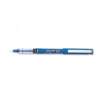Precise V7 Roller Ball Stick Pen, Needle Pt, Blue Ink, 0.7mm Fine, Dozen