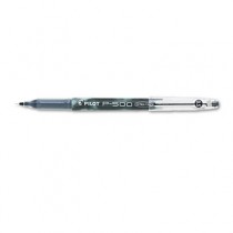 P-500 Gel Roller Ball Stick Pen, Needle Point, Black Ink, 0.5 Extra Fine