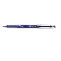 P-700 Roller Ball Stick Gel Pen, Purple Ink, Fine, Dozen