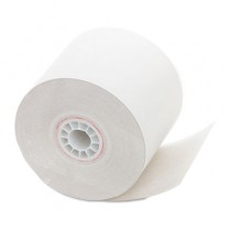 Paper Rolls, One-Ply Recycled Receipt Roll, 2-1/4" x 150 ft, White, 12/Pack