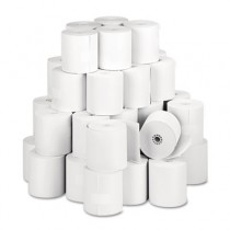 Single-Ply Thermal Cash Register/POS Rolls, 3-1/8" x 273 ft., White