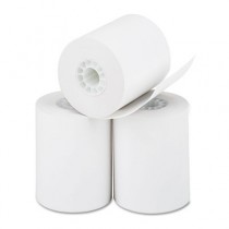 Thermal Paper Rolls, Cash Register/Calculator Roll, 2-1/4" x 85 ft, White, 3/Pk