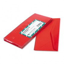 Colored Envelope, Traditional, #10, Red, 25/Pack