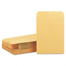 Clasp Envelope, 10 x 13, 28lb, Light Brown, 100/Box