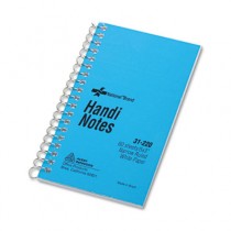 Wirebound Memo Book, Narrow Rule, 3 x 5, White, 60 Sheets/Pad