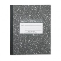 Marble Cover Composition Book, Wide Rule, 8-1/2 x 7, 48 Pages