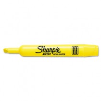 Accent Tank Style Highlighter, Chisel Tip, Yellow