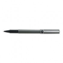 Deluxe Roller Ball Stick Waterproof Pen, Black Ink, Micro, Dozen