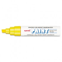 uni-Paint Marker, Broad Tip, Yellow
