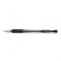 Signo Gel GRIP Roller Ball Stick Gel Pen, Black Ink, Medium, Dozen