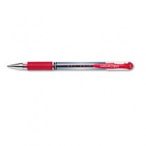 Signo Gel GRIP Roller Ball Stick Gel Pen, Red Ink, Medium, Dozen