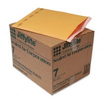 Jiffylite Self-Seal Mailer, Side Seam, #7, 14 1/4 x 20, Golden Brown, 50/Carton