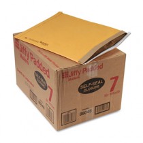 Jiffy Padded Self-Seal Mailer, #7, 14 1/4 x 20, Golden Brown