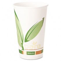 Bare EcoForward Recycled Content PCF Hot Cups, 16 oz