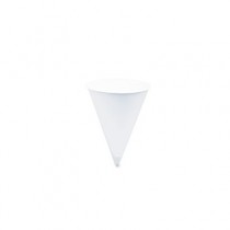 Cone Water Cups, Cold, Paper, 4oz, White, 200/Bag