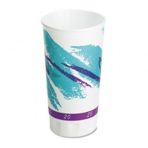 Symphony Design Trophy XL Hot Cups, 20 oz, Beige